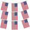 MEGA VALUE USA Flag Bunting – 36ft (11m) Long with 36 Flags – American Patriotic Banner for 4th of July, Independence Day, Memorial Day, Veterans Day, BBQs, Parties & Outdoor Decorations