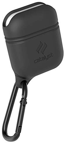 Catalyst wasserdichte Hülle für AirPods 1/2, IP67 Schutz, Stoßfest, Kratzresistent, Premium-Silikon - Grau