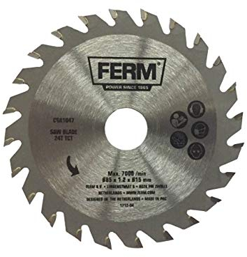 FERM Präzisionssägeblatt - 24T (TCT)