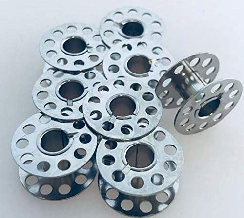 8 Spulen (CB) aus Metall für Singer Nähmaschinen Brilliance 6180, 6280, 6160, 6199, 5400, 5500