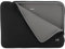 MOBILIS Housse en Néoprène pour Ordinateur Portable 14-16, Sac Pochette Protection PC/Notebook/Ultrabook jusqu'à 16, Laptop Sleeve 15.6, Noir/Gris