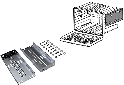 Daken HH463 - Supporto orizzontale - Acciaio Magnelis - Piccolo