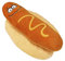 Nobby Plüsch Hot Dog Classic, 20 cm, 1 Stück