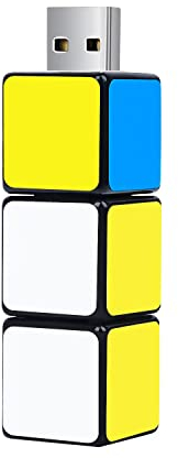 Cute USB Flash Drive Computer Memory Stick USB Pendrive für Lehrer, Studenten, Familie und Freunde (32GB, Magic Cube)