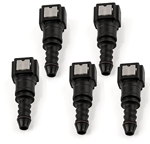 LST 5x Schnellverschluss Kraftstoffleitung Schlauchkupplung gerade 6,3x6mm