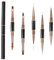 Lusofie 5pc Double-Ended Nail Art Brushes - Acrylic Nail Liner & Detail Brushes for Salon & Home DIY Manicure