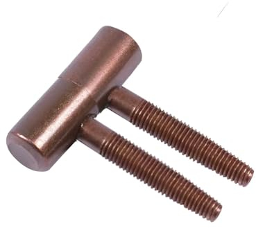 bricoleva.it Cerniere Anuba per porte e finestre in legno, Set composto da 2 Maschio e 2 Femmina - Cerniere a 2 gambi - Kit 2 Cerniere Anuba in Diversi Colori e Dimensioni (13 mm, Bronzato)