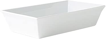 Assiette à Dîner Assiette de service Plat de service Plats froids Couverts carrés en céramique blanche Bol Assiette Accueil Plat profond Bol de cuisson Plat de cuisson Bol de riz au four Assiettes à V