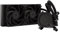 AIO LUX CR 240 360 DRGB CPU integrated water cooling radiator ARGB (Color : EK LUX CR240 Dark)