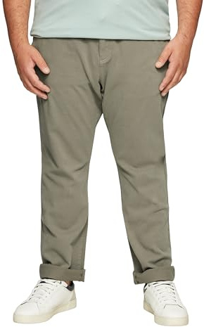 s.Oliver Herren Chino Hose Regular: Chino-Jogger mit Elastischem Bund