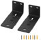QWORK® Lautsprecher wandhalterung, verstellbare wandhalterung, geeignet für Bose Soundbar 500, 700, 900, Soundtouch 300, TV Speaker