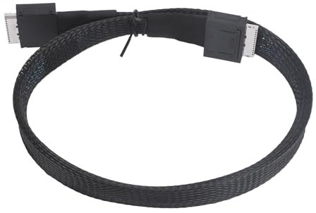 Oculink SATA-Kabel, 16 Gbit/s SFF 8611 8i auf SFF 8611 8i Kabel, SATA-Kabel III Unterstützt SAS 3.0 4.0 für Server PCIe-Erweiterungsarray-Karte