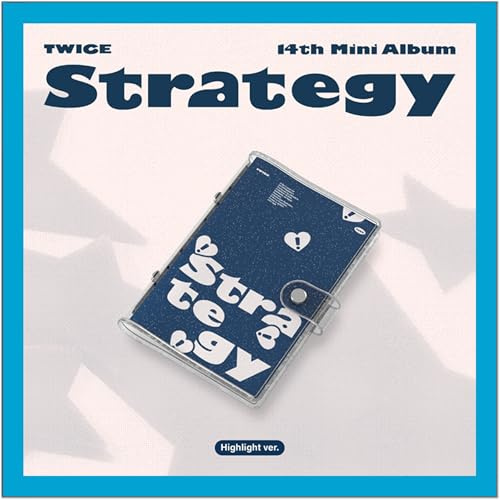 TWICE STRATEGY 14th Mini Album (Highlight Ver - Tagebuch Ver)