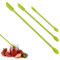 ZWWOGE 3pcs Mini spatola Silicone spatola Piccola in Silicone Mini Barattolo Raschietto Miscelare in Silicone Utensili per vasetti da Cucina