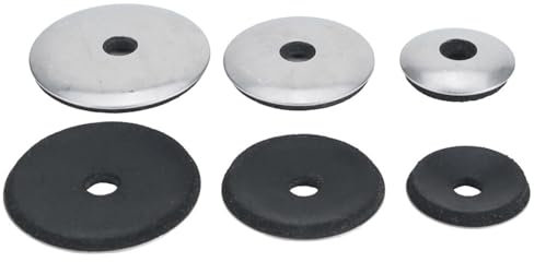 Lot de 50 rondelles avec joint, 8 x 25 mm, en acier inoxydable EPDM, caoutchouc, joint à vis, rondelles d'étanchéité collées, joint en néoprène, rondelles de carrosserie, rondelles pour vis, écrous