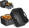 2PCS Silicone Air Fryer Liners, Food Grade Silicone Liners for Ninja, Reusable Air Fryer Accessories Custom Made for Ninja AF400UK & AF451UK 9.5L