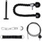 Yardwe 1 Satz Fitnessgeräte-Set Heimfitnessgeräte mit Maschine Trainer Fittness geräte Set Outdoor fitnessgeräte strapazierfähiges Armtrainingsset professionelles Armtrainingsset Metall