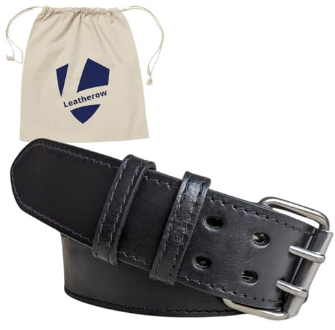 Leatherow Men's Leather Belt