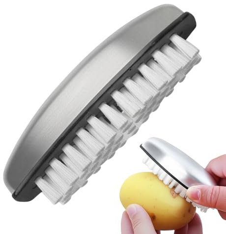 Yhsioaklo Robuste Reinigungsbürste | Metallbürste zur Rostentfernung – Küchenarbeitsplattenschaber, Reiniger, Schrubber für Haushalt, Farbe, Beton, Herd, Outdoor, Ofen, Camping