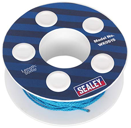 Sealey Wk0515 Windscreen Cutting Wire 50Mtr - Nylon