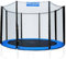 Monzana® Netz Sicherheitsnetz Trampolin Ø 427 inkl. Karabinerhaken UV-beständig Außenbefestigung optimaler Schutz - Trampolinnetz Trampolinschutz