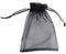 SXUUXB 100 Stück Organzabeutel 16x22cm(6.2x8.6 Zoll), Organza Geschenk Schmuck Beutel Wrap Drawstring Taschen für Hochzeits Bevorzugungs Geburtstagsfeier Festival Geschenk Dekoration (Schwarz)