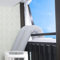 Yinong-EU AirLock Fensterdichtung für tragbare und trockene Klimaanlage, funktioniert mit allen mobilen Klimaanlagen, einfache Installation (Fenster 560 cm)