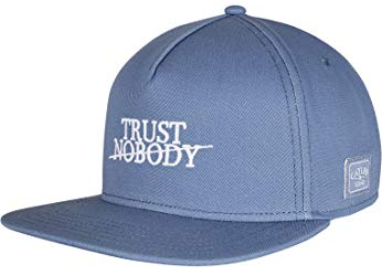 Cayler & Sons Herren Snapback Caps WL Trust Nobody Fu blau Verstellbar