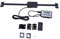 Kit de lecture pour étrier numérique, étrier d'échelle linéaire LCD à distance 0-300 mm DRO, règle de haute précision en aluminium, mesure pour fraiseuse/tour magnétique linéaire