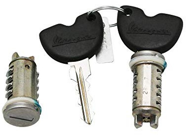 GRUPPO SERRATURA ORIGINALE PIAGGIO 50 VESPA PRIMAVERA 2012+ Sprint 2014+ VESPA LX 2005+ Vespa-s 2007+ -1b000570
