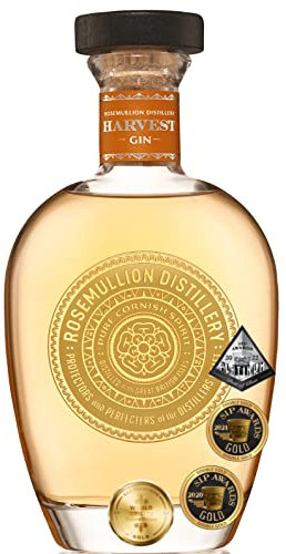 Rosemullion Harvest Gin | Premium Craft Gin | Warme herbstliche Früchte sorgen für einen kräftig-aromatischen | Destilliert & abgefüllt bei Rosemullion Distillery Cornwall | 70cl 40%