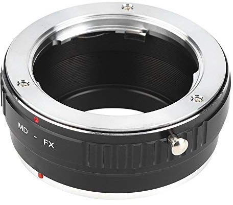 VBESTLIFE Objektivhalterungsadapter, MD-FX-Aluminiumlegierungs-Objektivhalterungsadapterring für Minolta MD-Objektiv für FX-Montagekamera