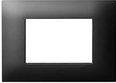 Placca 3 Moduli Young S44 Grigio Tekla - AVE SPA 44PJ03GTK