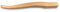 Ignatius 1 Stück Tischholzbein Tischbein Holzbein Holz Buchenholz Höhe: 750mm