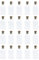 WYAN 20Pcs 5ML Petite Bouteille en Verre,Tube a Essai Verres pour Les Mariages,Bocaux en Verre Mariage, Désir de Fête