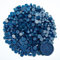 Wachs Siegel Perlen, Zifospy 370 PCS Siegel Wachs Perlen für Siegel Perlen für Brief Grußkarten Wein Siegel Handwerk Herstellung Hochzeit und Party Einladungen(Dark Cyan Blue)