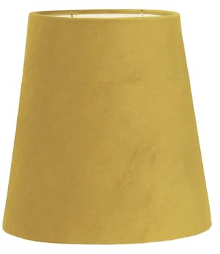 PR Home of Scandinavia Queen Lamp shade Velvet Yellow 12cm