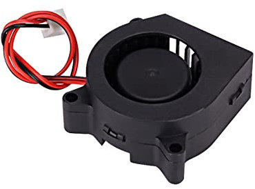 APAAZO Ventilador de Impresora 3D 5015 4020 12Vamp; 24V Ventilador Turbo de enfriamiento Piezas de Impresora 3D Refrigerador extrusor 100cm 20cm Cable (Color : 20cm Cable, Size : 24V 5015 F