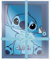 Stitch Tagebuch - Fester Einband - Mit Stitch auf der Vorderseite - Farbe Blau - Inklusive Schloss - Diary in Geschenkbox - Original Produkt in Spaniend Designed