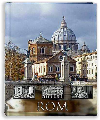 Urlaubsfotoalbum: Rom, Fototasche für Fotos, Taschen-Fotohalter für lose Blätter, Urlaub Rom, Handgemachte Fotoalbum (10x15 | für 120 Fotos)