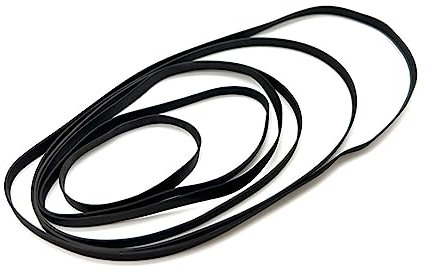 Übertragungsriemen 1 Stück Breite 5 Mm Dicke 0,6 Mm Flacher Gummi-Antriebsriemen Für Kassettenrekorder-Repeater VCR Einzelspieler-Antriebsriemen-Zubehör Variomatik Riemen (Größe : 38mm)