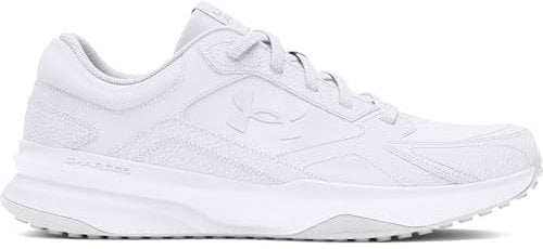 Under Armour Men's UA Edge LTHR Men's Trainers, Leather Running Shoes for The Gym and Outdoors, Lightweight Sportswear, 6.5 UK