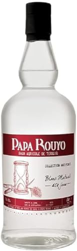 PAPA ROUYO - Blanc maturé - Rhum - 64% Alcool - Origine : Guadeloupe - Bouteille 70 cl