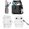 LEWOTE Funda protectora 3 en 1 compatible con Apple Airpods (2ª/1ª generación) con kit de limpieza y llavero (Baymax)