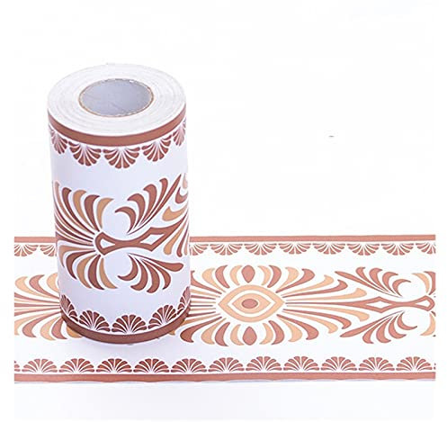 Borde de papel tapiz, bordes de papel tapiz autoadhesivos, bordes de papel tapiz, borde de papel tapiz retro de ladrillo antiguo 3D, zócalo de 10 m, pegatinas d