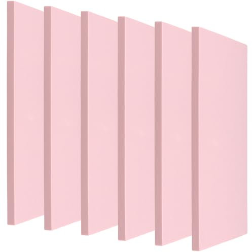 KEILEOHO 6 Stück Gummi Schnitzblöcke 20 x 15 cm, Gummistempel Schnitzblöcke, Stempel Gummi Schnitzen Gummiplatte Gummiblock für DIY, Basteln, Handwerk