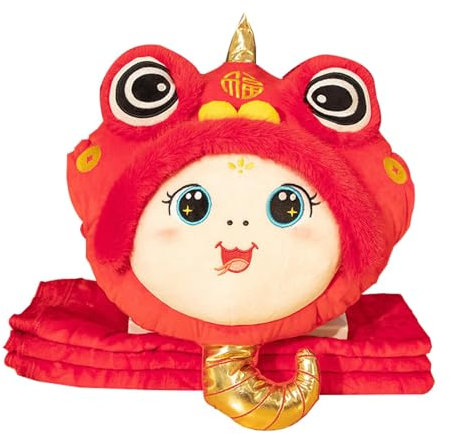 Handwärmer Kissen aus Plüsch, Handwärmer – Maskottchen Schlange Kissen Plüsch Hand Muff Gefüllt, Kuschelkissen für Erwachsene, Cartoon-Handwärmer, Kuschelkissen