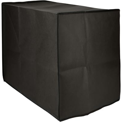 kwmobile Cover Compatible with Ninja Double Stack XL 2 Drawer 9.5L Cover - Air Fryer Dust Cover Protective Case - Dark Grey