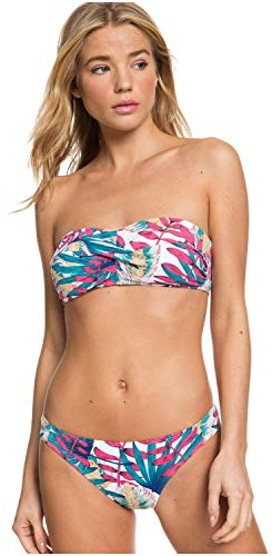 Roxy - Into The Sun Band Two Piece für Damen - Bright White - L