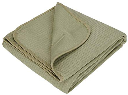 Little Dutch TE12230111 Babydecke Pure Olive 70x100 cm